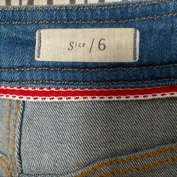 Pilcro & the Letterpress for Anthropologie Denim Mini Skirt - Picture 6 of 9